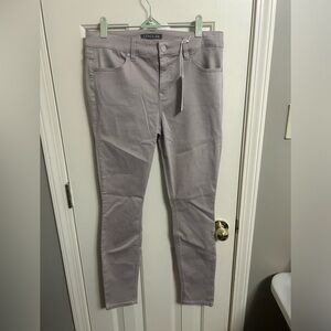 Anthropologie Level 99 Women’s Tan Ultra Skinny High Rise Jeans Size 30 NWT